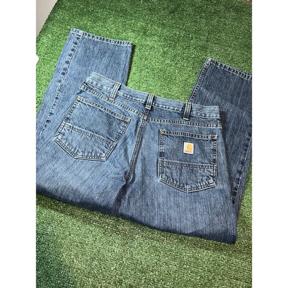 Carartt Rugged Flex Relaxed Fit 5 Pocket Jean Men’s Size 34x28 - Picture 2 of 2